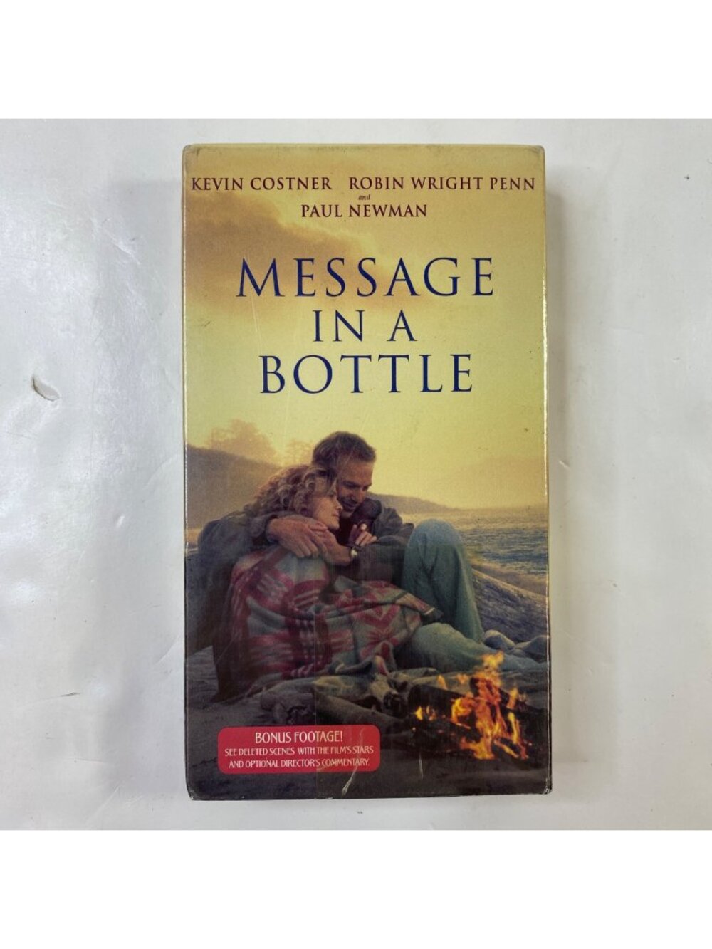 Message In A Bottle 1999 VHS Kevin Costner Robin Wright Penn Paul Newman Romance